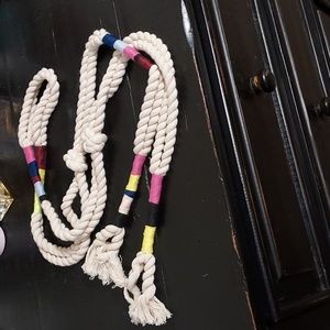 Free people rope belt